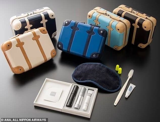 Luxury Travel Amenity Case Set