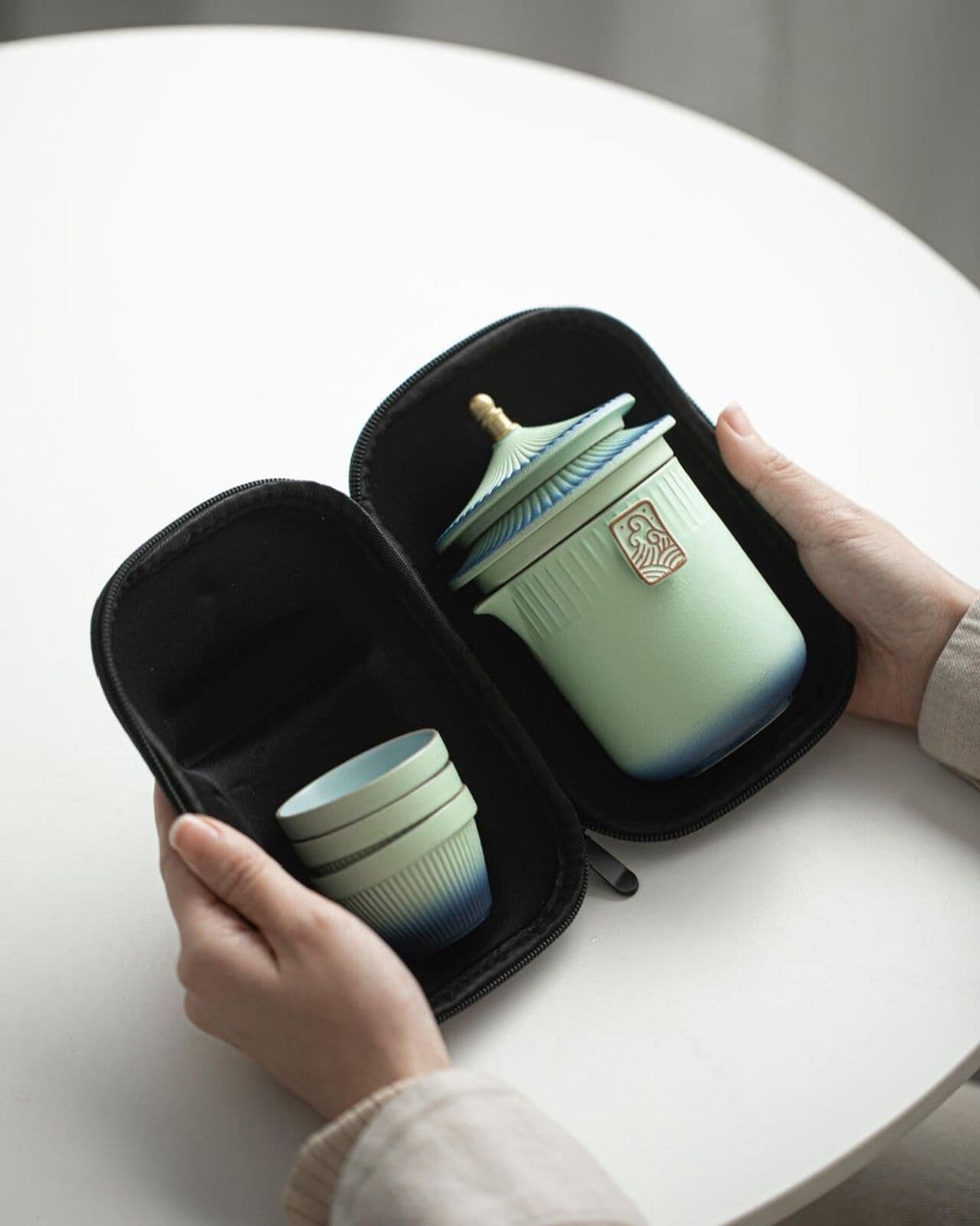 Portable Travel Tea Set