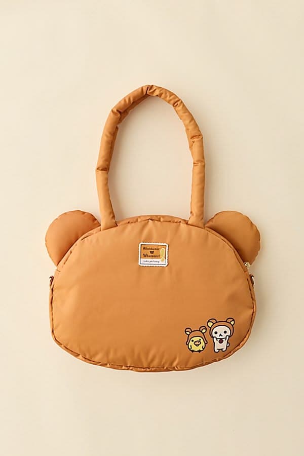 Cartoon Bear Puffer Tote Bag