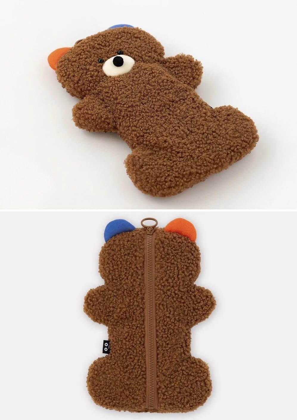 Plush Bear Zippered Pouch