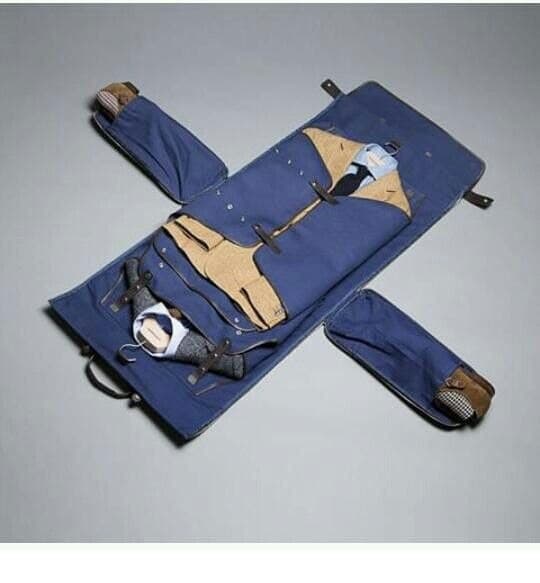 Roll-Up Suit Garment Folder