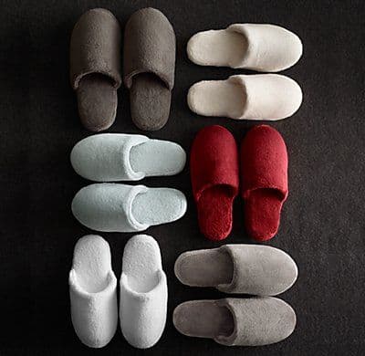 Soft Terry Hotel Slippers