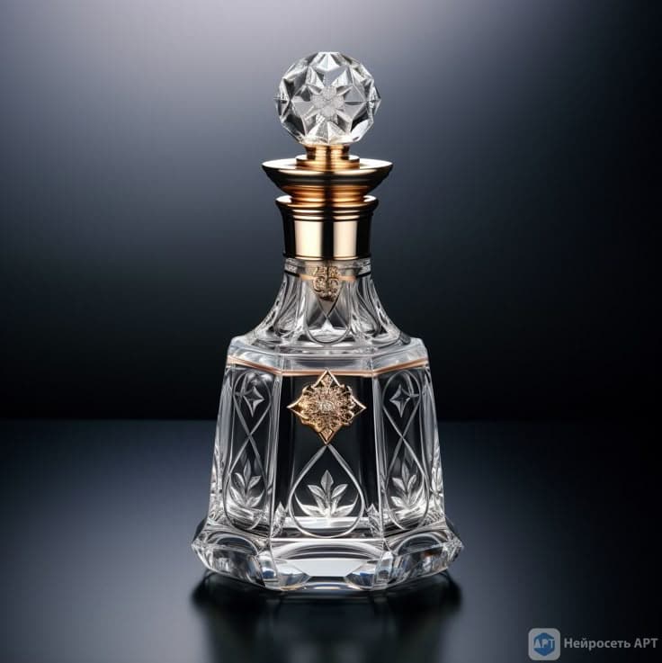 Crystal Glass Spirit Decanter