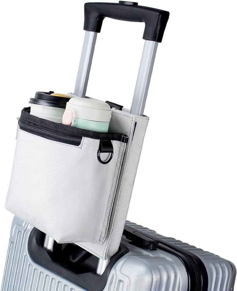 Luggage Handle Cup Holder Caddy