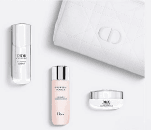 Dior Capture Totale Repair Skincare Set with Pouch
