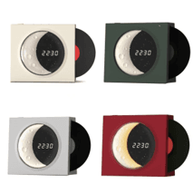 Vinyl Record Clock Bluetooth Speaker