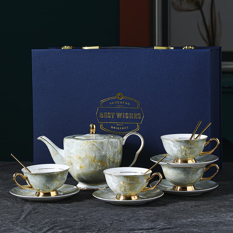 European Afternoon Tea Set Gift Box 13-Piece
