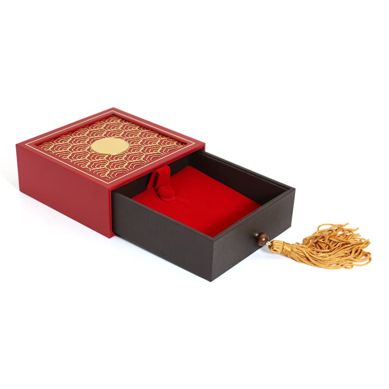 Chinese Luxury Jewellery Box with Tassel