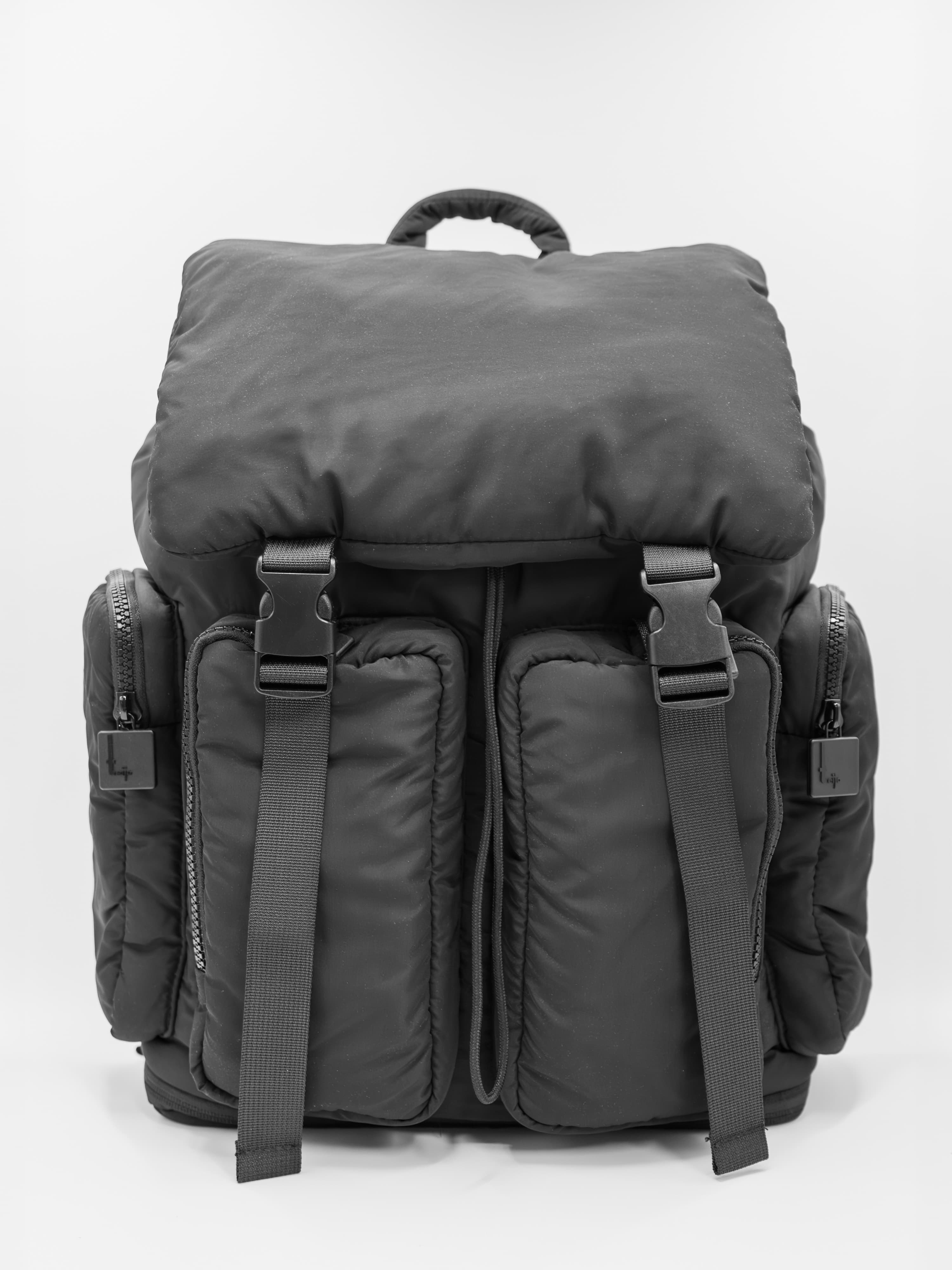 BLB Quilted Nylon Backpack