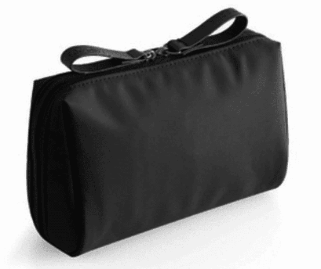 Classic Nylon Cosmetic Bag Black