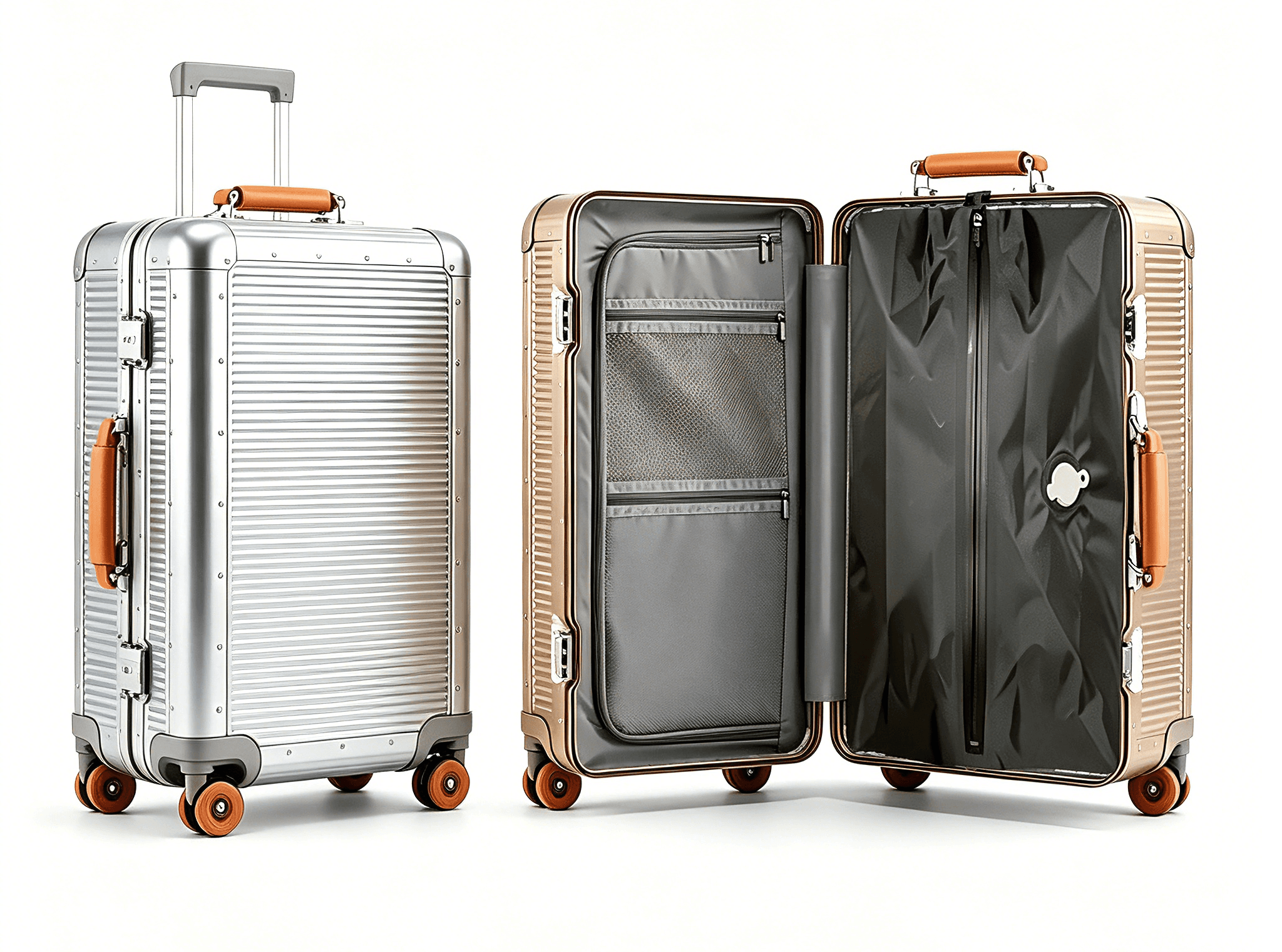 Aluminium Frame Hardshell Spinner Luggage