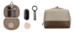 Portable Travel Kit (Universal Adapter + Phone Stand + Foldable Cup)
