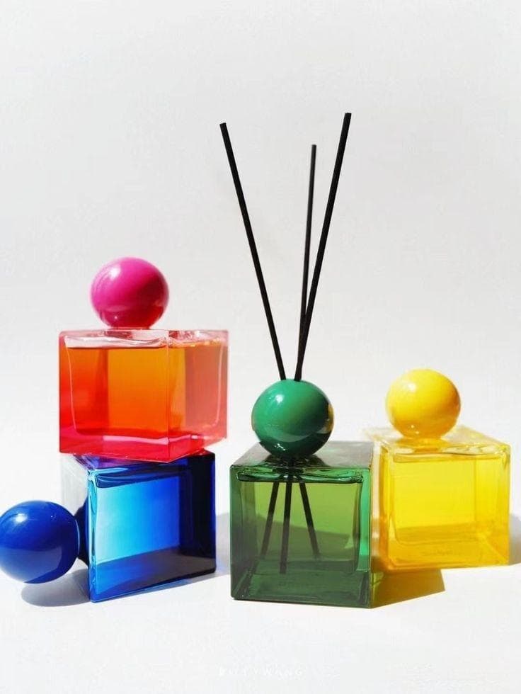Colorful Glass Reed Diffuser