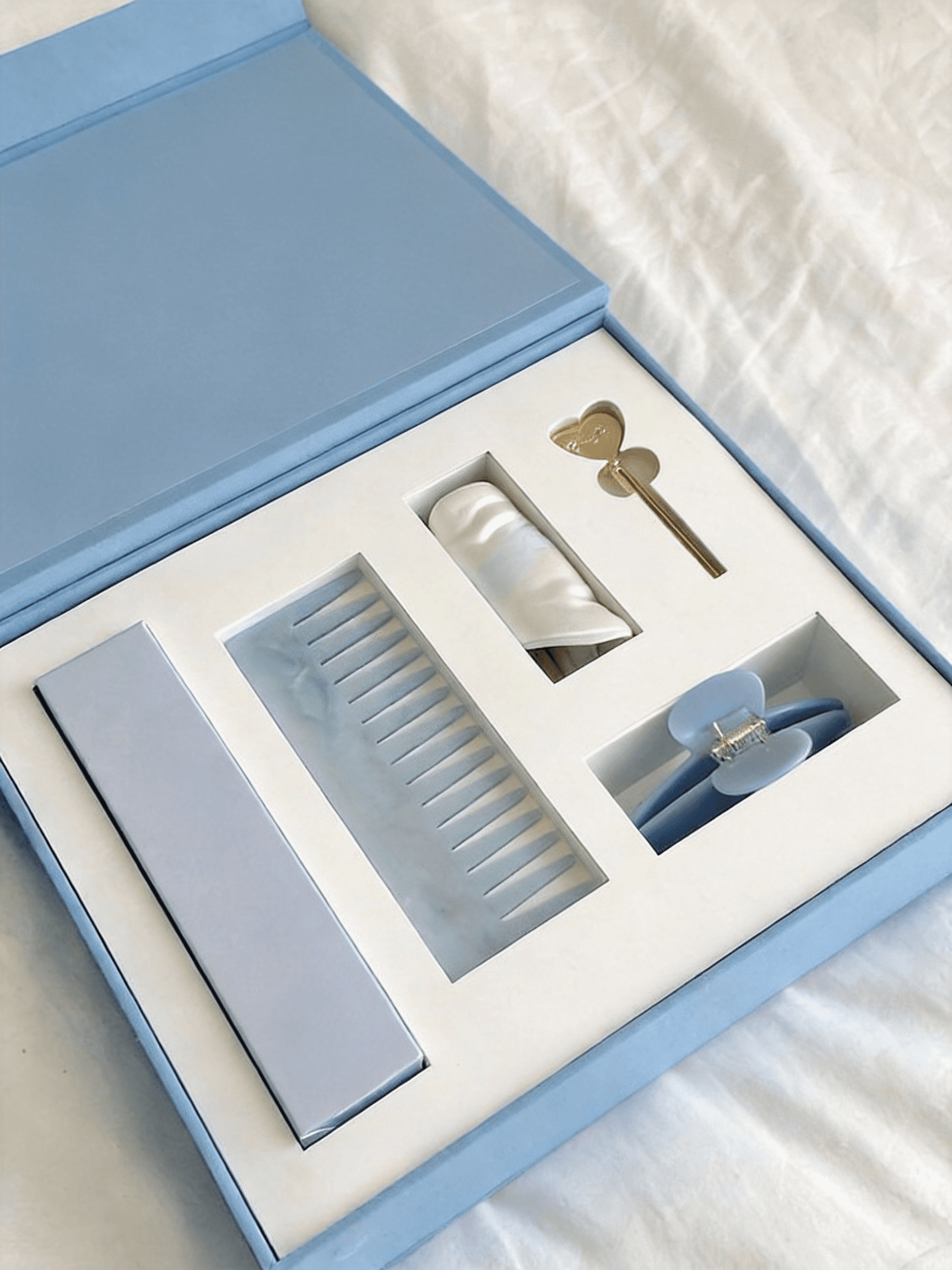 Hair Care Comb and Accessories Gift Set