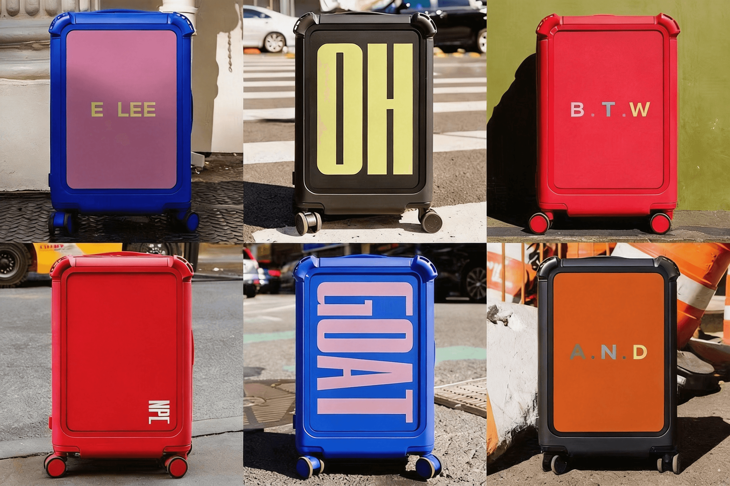 Personalised Hard-Shell Luggage