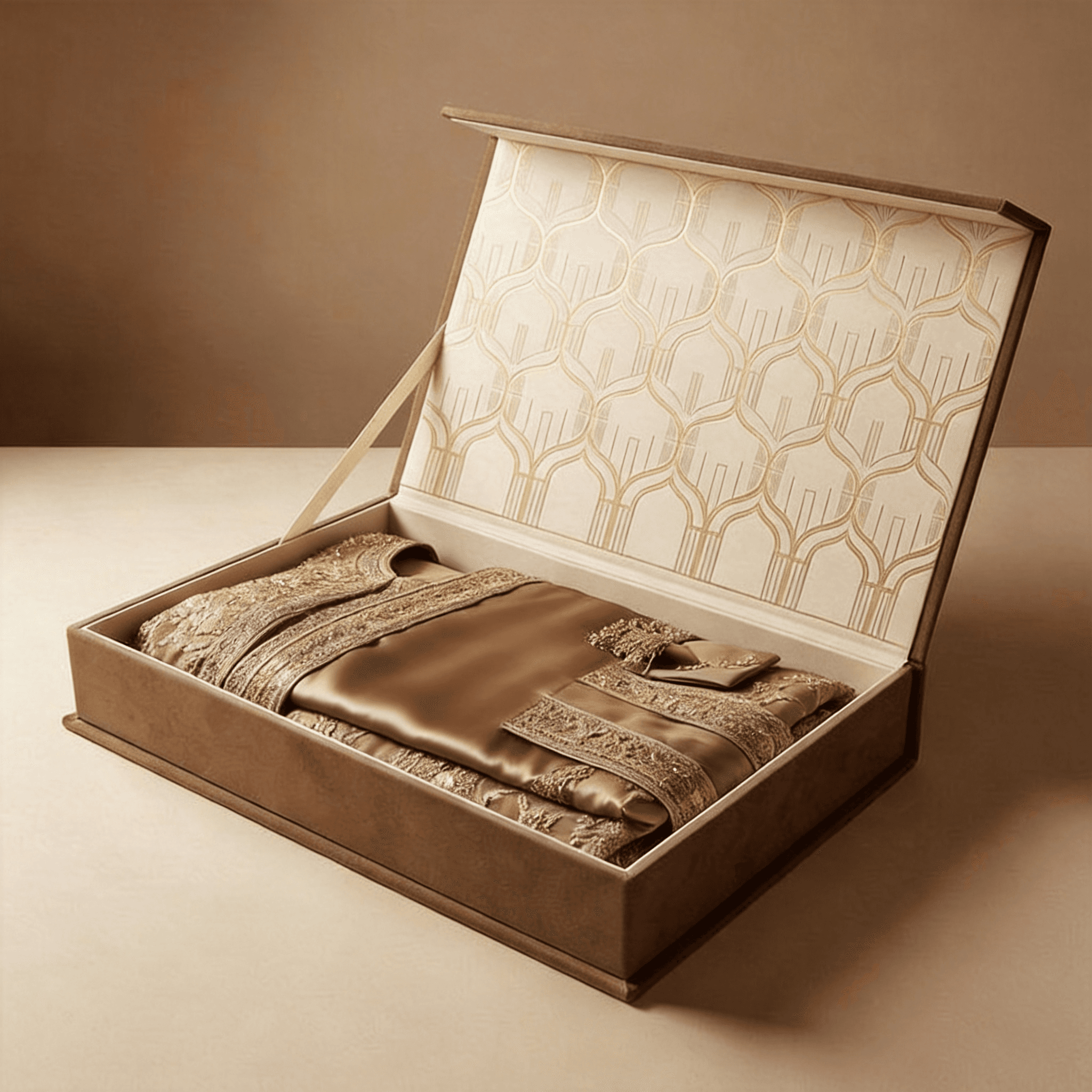 Luxury Embroidered Robe Gift Box