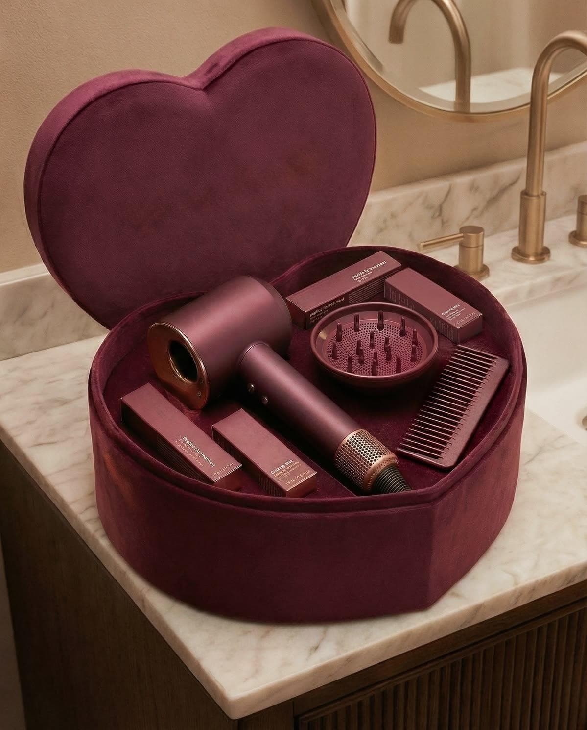 Travel Kit (Hair Dryer, Hair Brush, Face Wash Products)