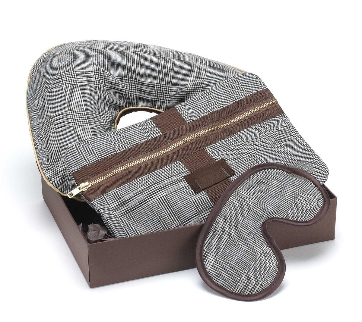 Travel Neck Pillow & Eye Mask Set