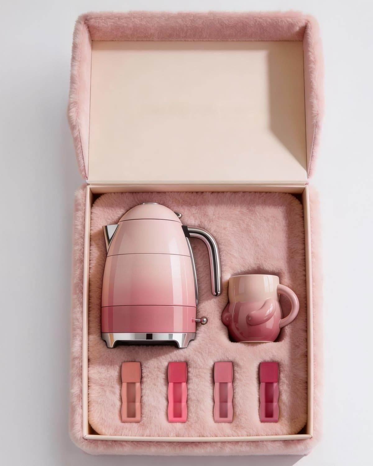 Luxury Electric Kettle and Mug Gift Set