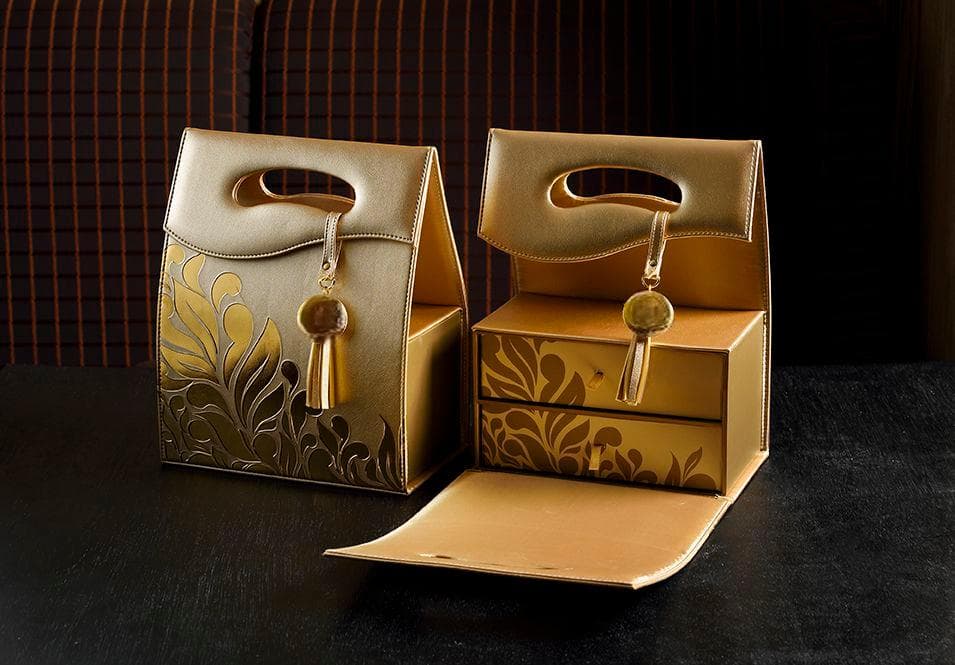 Luxury Gold Embossed Gift Bag