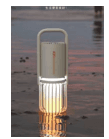Outdoor Camping LED Multifunction Bluetooth Speaker + Storage Bag