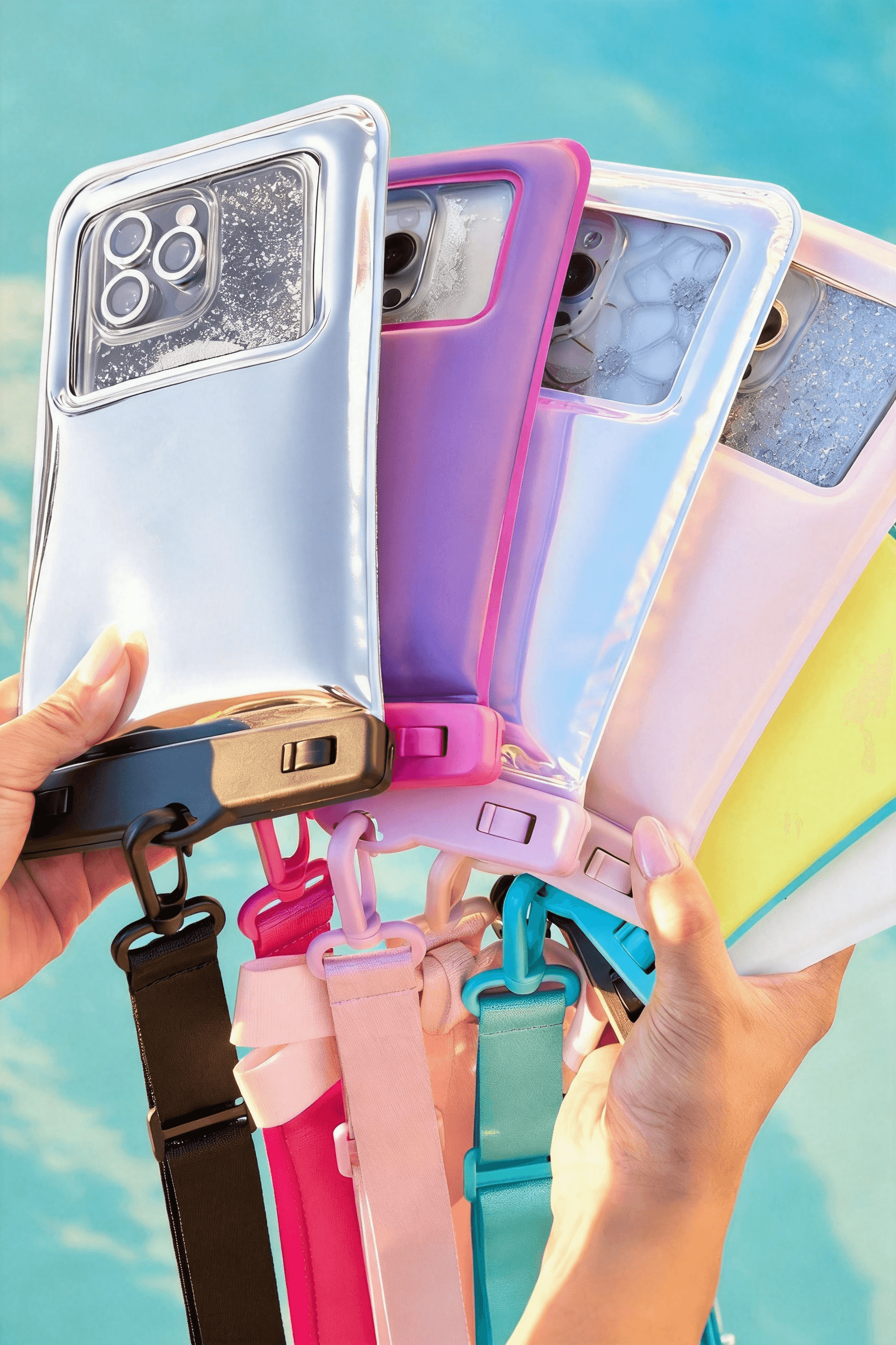 Colourful Phone Case with Strap
