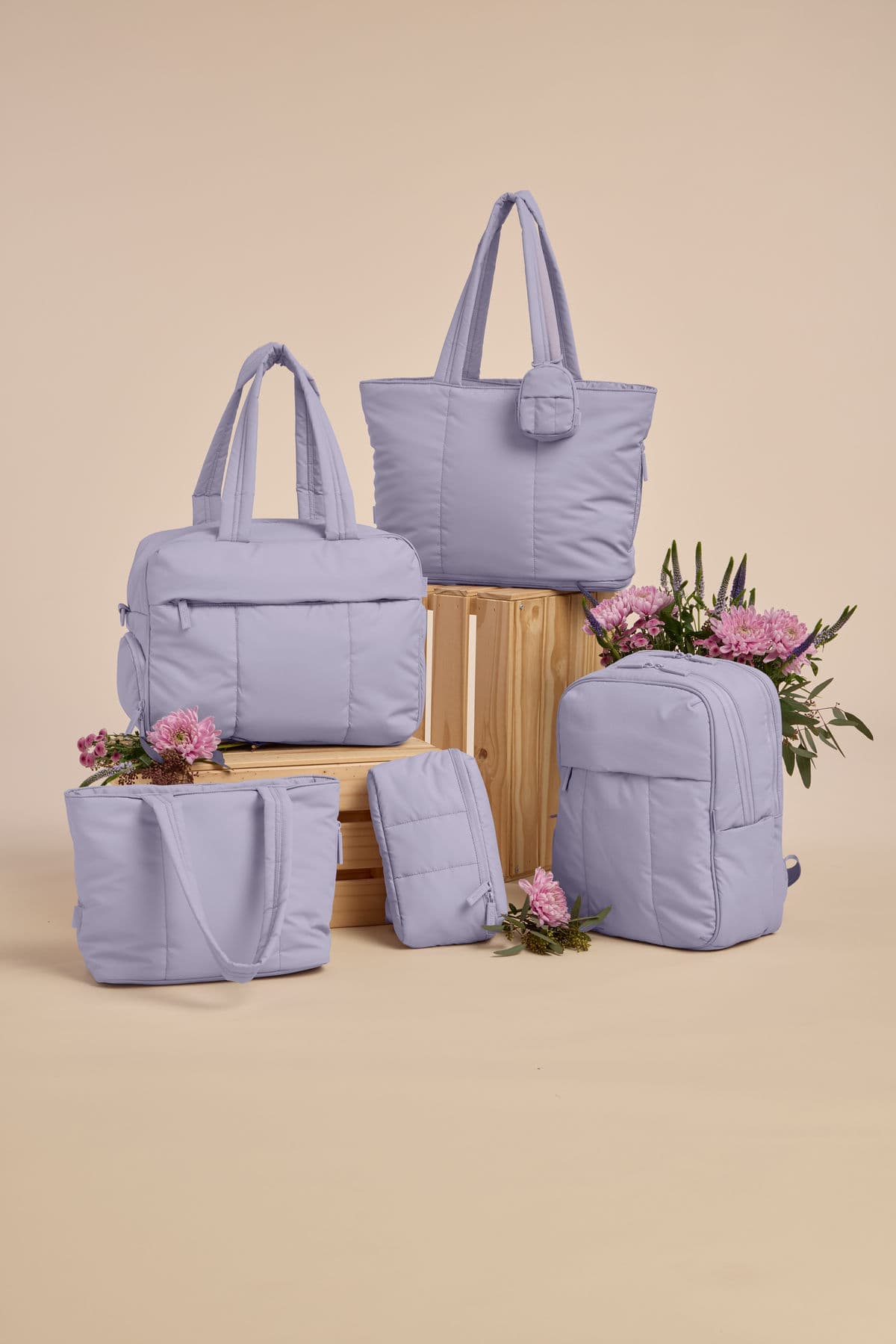 Quilted Puffer Bag Collection