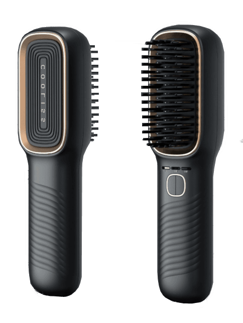 Cooliss Electric Hair Straightening Brush